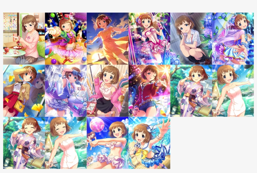 Cinderella Girls - Collage, transparent png download