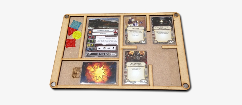 Xw Ship Card Tray - Star Wars The Force Awakens Core Set, transparent png download