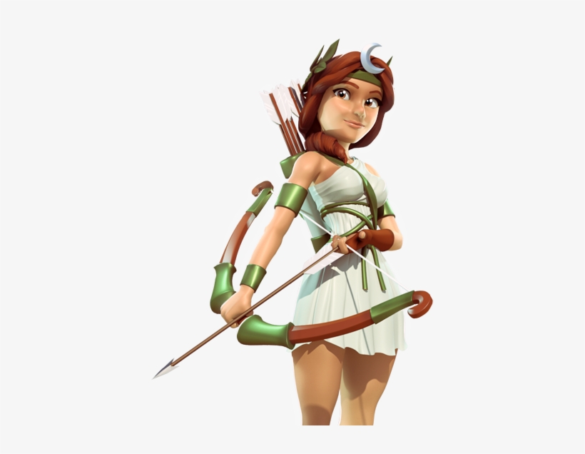 Artemis - Png - Gods Of Olympus Best Base Ever, transparent png download