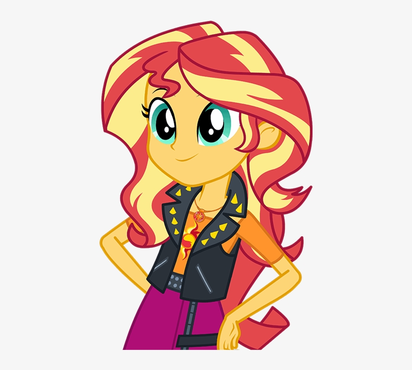 Sunset Shimmer Cropped - Mlp Eg Sunset Shimmer, transparent png download