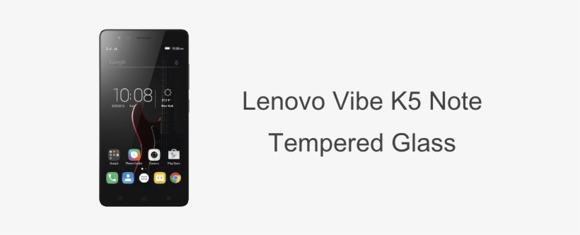 Display Tempered Glass For Lenovo Vibe K5 Note - Lenovo Vibe K5 Note Tempered Glass, transparent png download