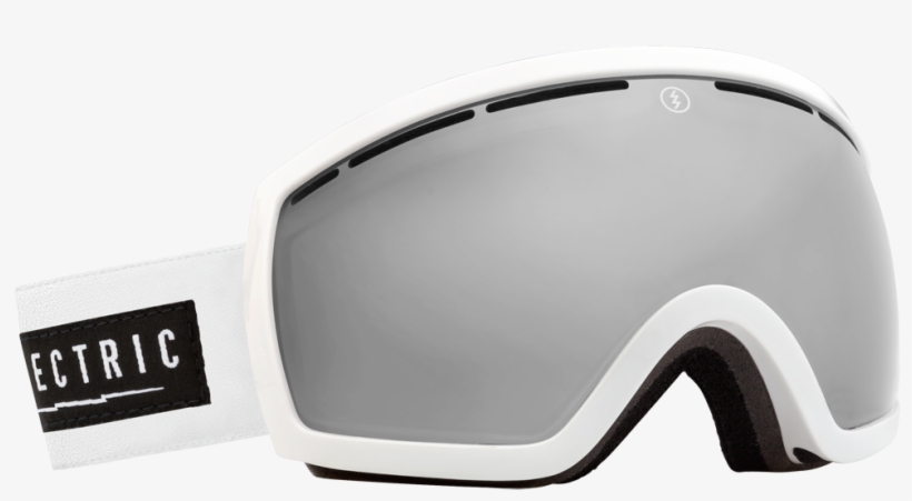 5 Gloss White Bronze/ Silver Chrome Goggles One Size, - 2015 Electric Eg2.5 Goggles Gloss White/bronze/silver, transparent png download