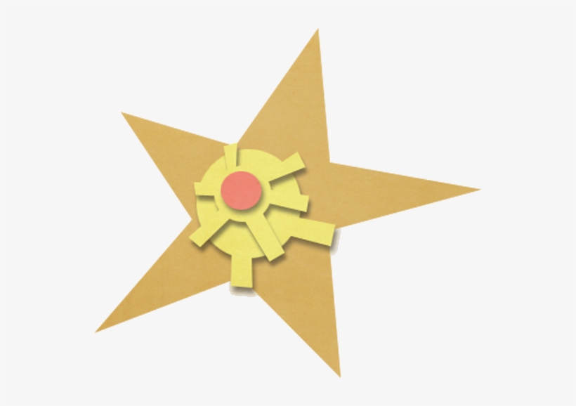 Staryu - Construction Paper, transparent png download