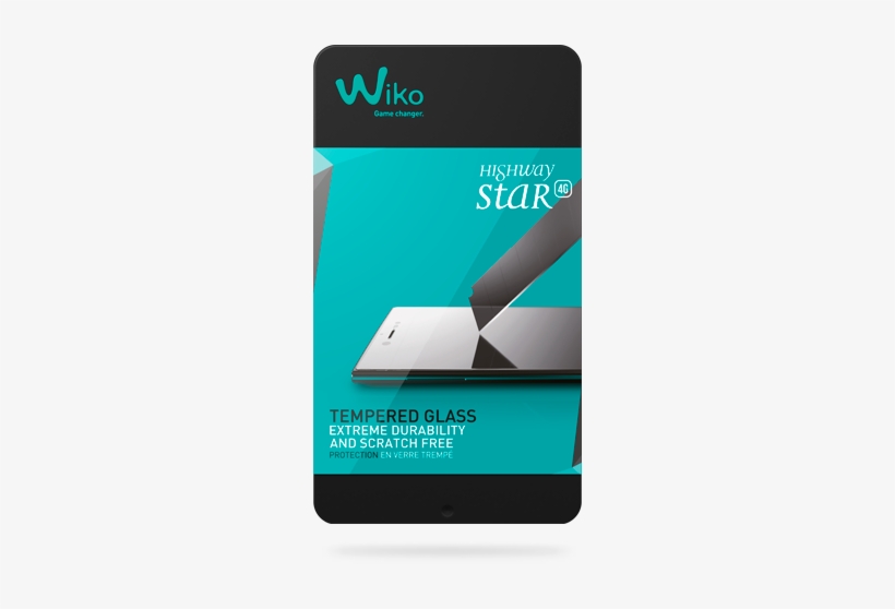 Tempered Glass Screen Protector - Wiko, transparent png download