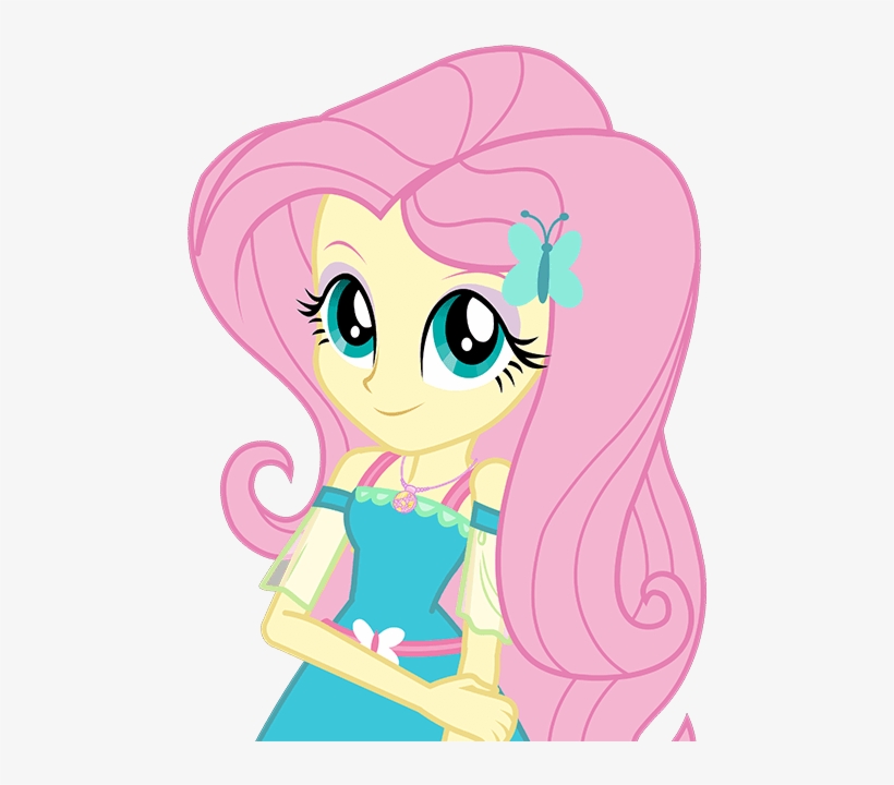 Fluttershy-cropped - Equestria Girls Fluttershy, transparent png download