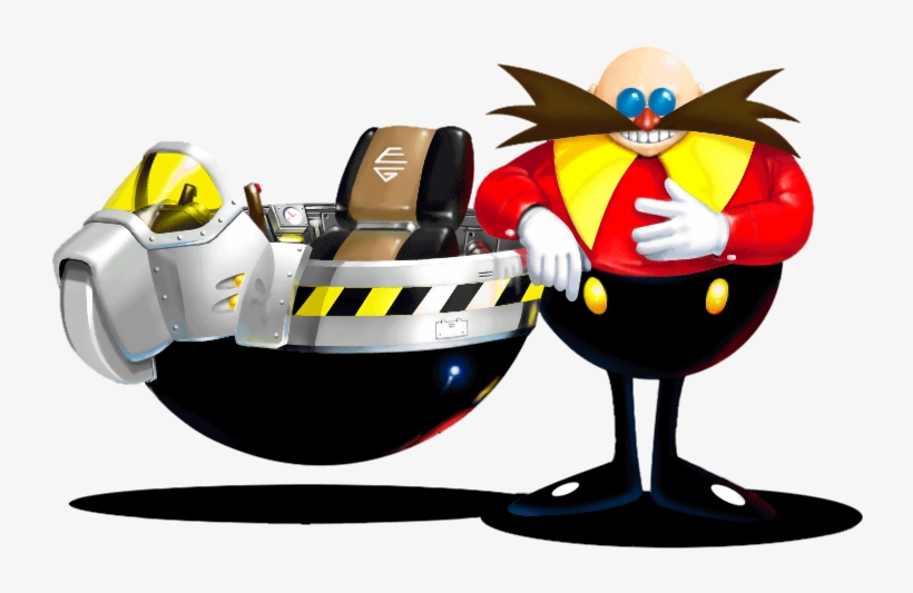 Resized To 87% - Sonic 2 Egg Mobile, transparent png download