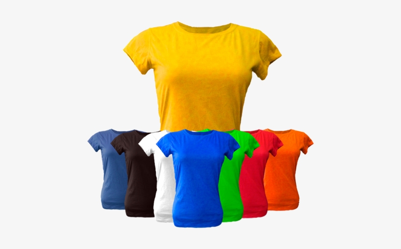 Camiseta Basic Feminina - Cushion, transparent png download