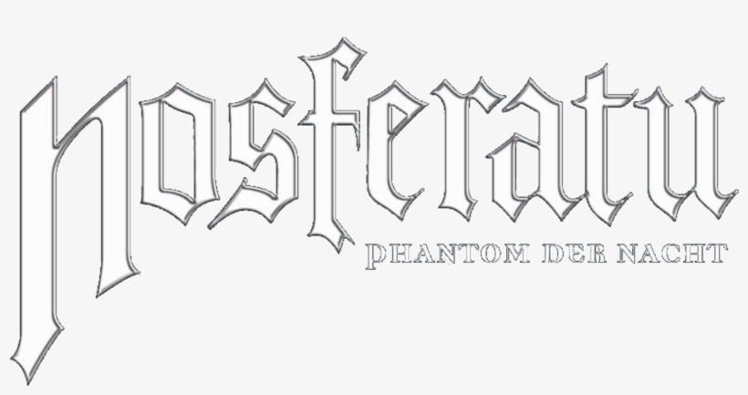Nosferatu Phantom Der Nacht Movie Horizontal White - Nosferatu The Vampyre, transparent png download