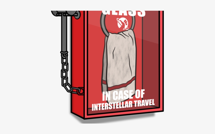 Don't Forget Your Towel - Guide To Galaxy Towel, transparent png download