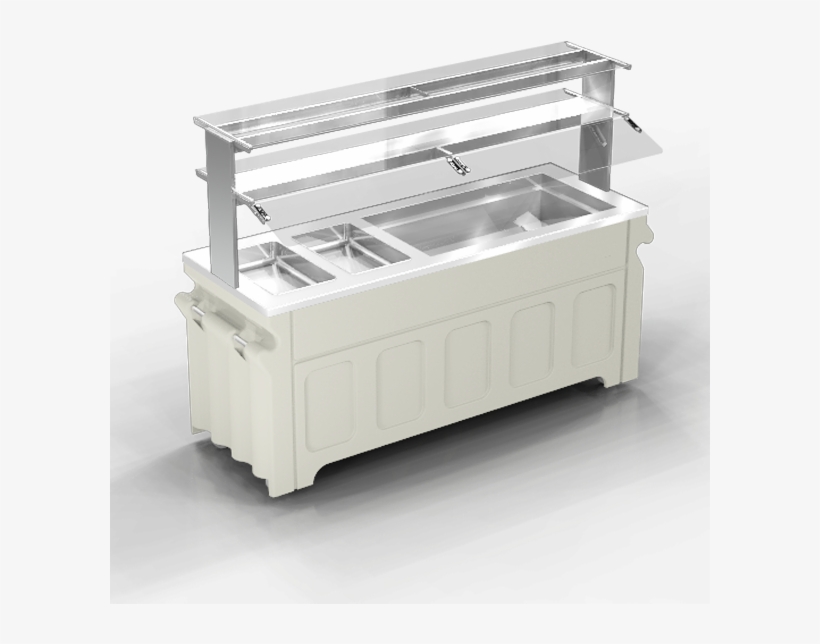 Dual Temp, Two Hot Wells, Three Well Cold Pan, Nsf4&7, - Food, transparent png download