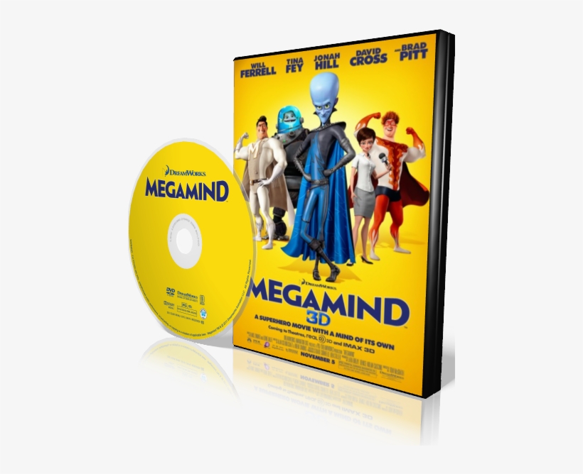 Megamind - - Dvdr - Ntsc-vgroupteam [en/es/fr] - Megamind Movie Poster, transparent png download