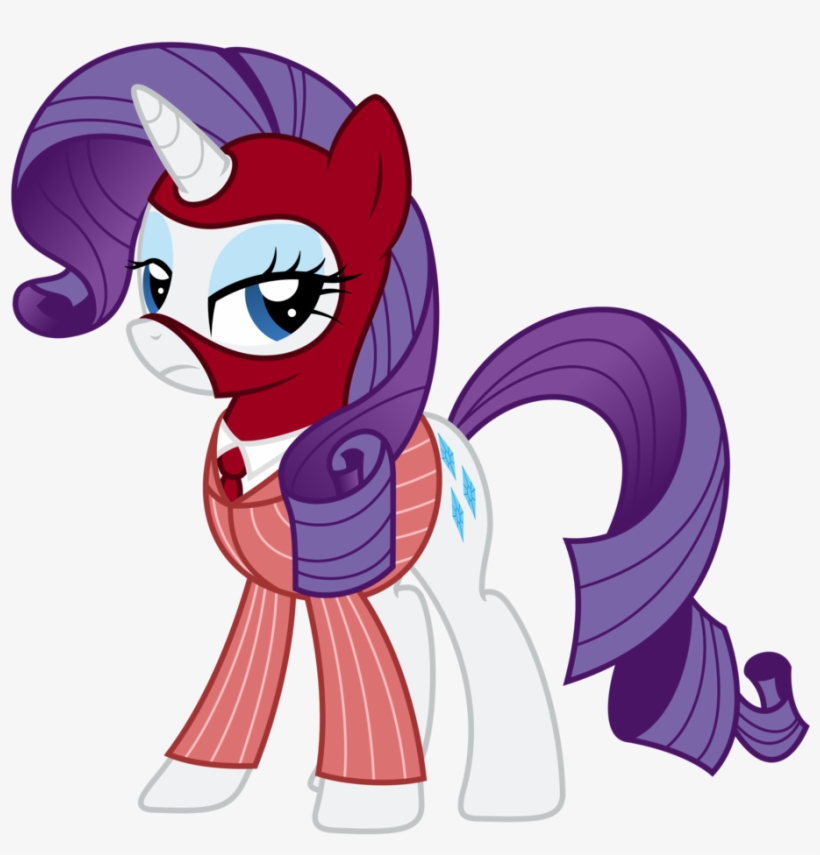 Avastindy, Clothes, Mask, Rarity, Safe, Solo, Spy, - Trump My Little Pony, transparent png download