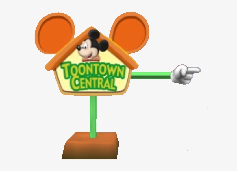 Toontown Sign - Toontown Central, transparent png download