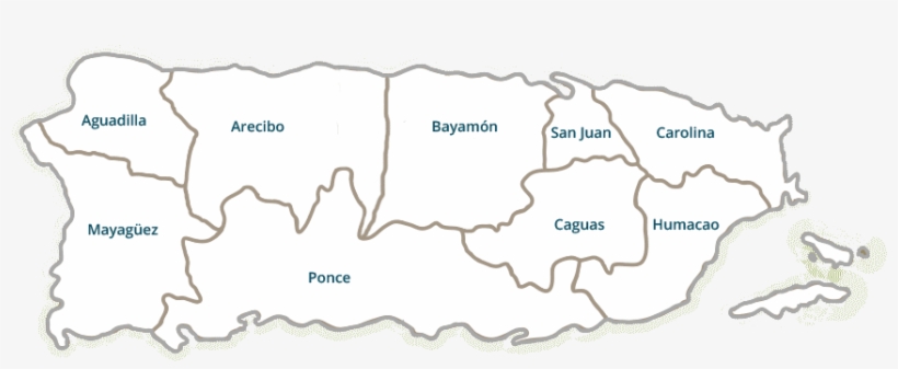 Localización Talleres Participantes - Puerto Rico, transparent png download