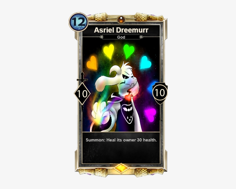 Asriel Dreemurr - Odahviing Elder Scrolls Legends, transparent png download