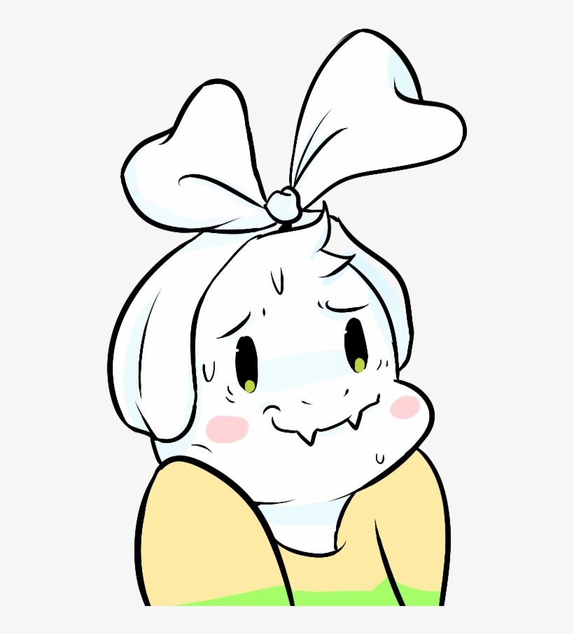 Poor Asriel, Having The Legendary Flirtmaster Inside - Chara Abuse Asriel, transparent png download