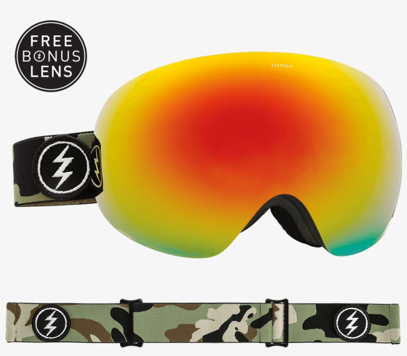 Electric Eg3 - Electric Egv.k Camo Goggles One Size, transparent png download