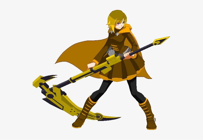 Yang Xiao Long - Cross Tag Battle Ruby Gif, transparent png download