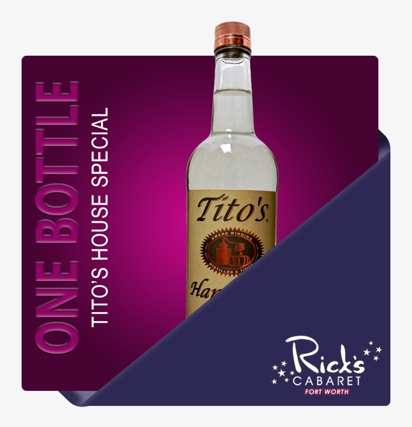 1 Bottle Of Tito's Vodka - Tito's Handmade Vodka 700ml PNG Image ...