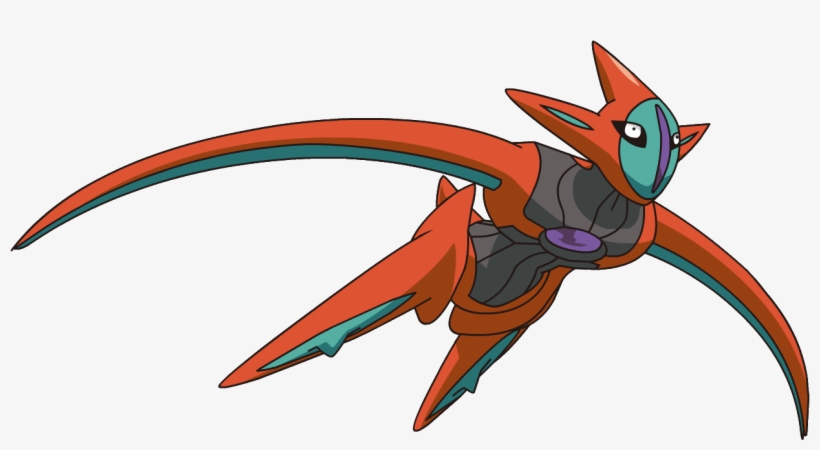 386deoxys Attack Forme Anime 2 - Deoxys Png, transparent png download