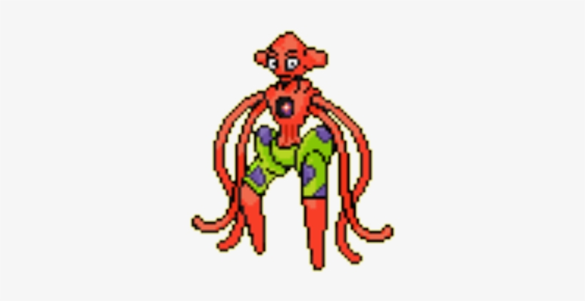 Starfish Deoxys - Deoxys Sprite, transparent png download