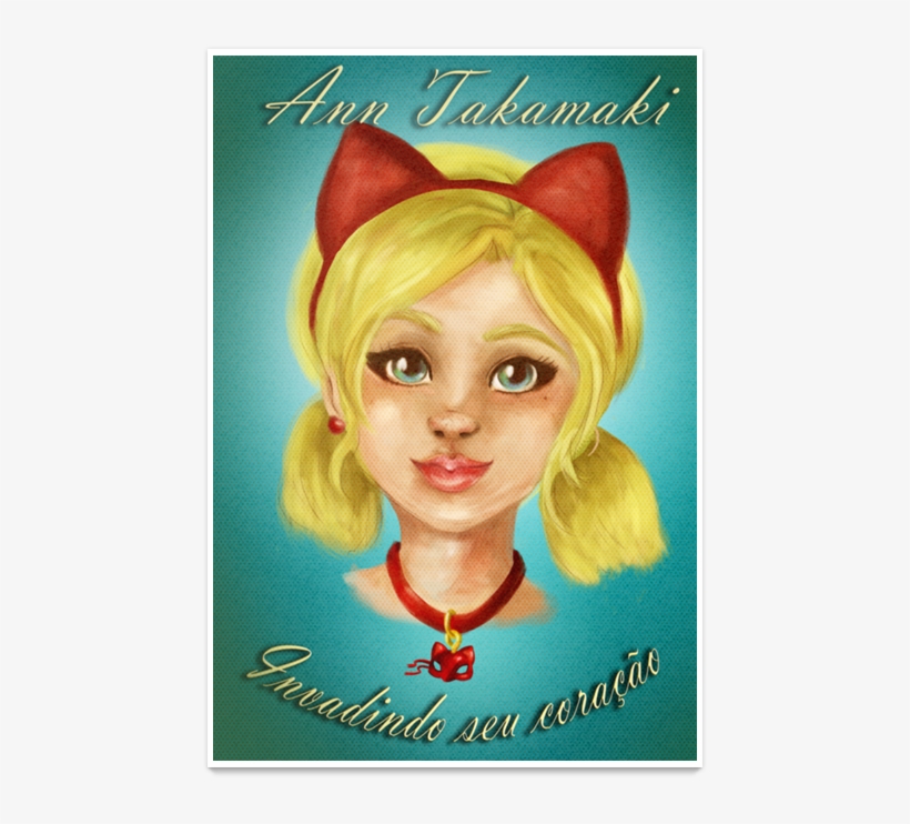 Poster Ann Takamaki De Karina Carvalhona - Poster, transparent png download