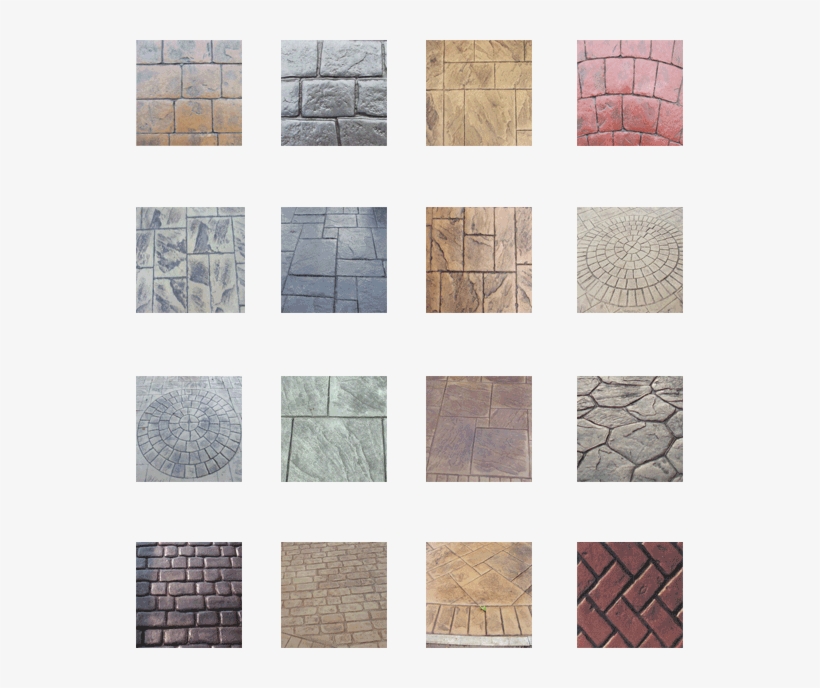 Picture - Different Types Of Stamped Concrete, transparent png download