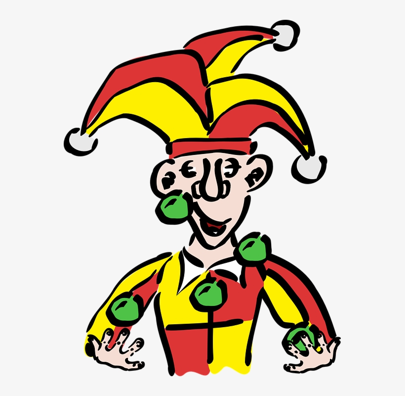 April Fool's Preschool Storytime - Joker Clipart Png, transparent png download