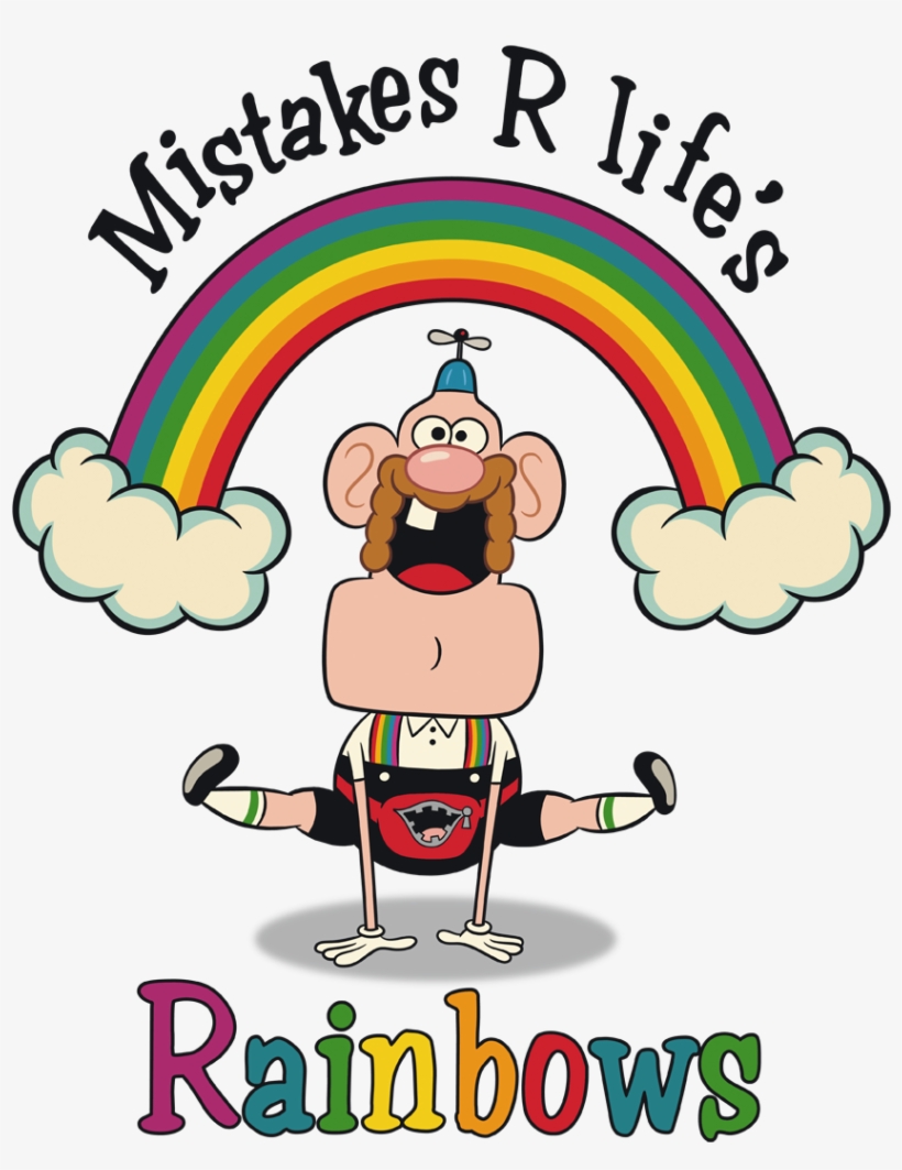 Uncle Grandpa Lifes Rainbows Women's T-shirt - Uncle Grandpa Mad Libs By Mad Libs, transparent png download