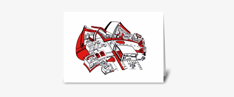 Sunrise Greeting Card - Graphic Design, transparent png download