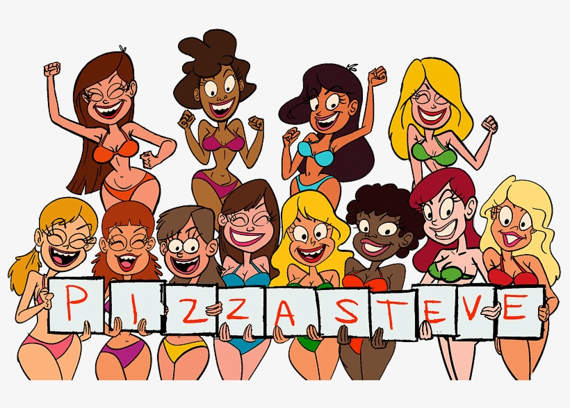 Uncle Grandpa Pizza Steve's Babes, transparent png download