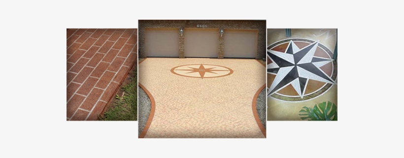 Decorative Concrete Engraving Of Walkway And Driveway - Decorative Concrete And Coatings, transparent png download