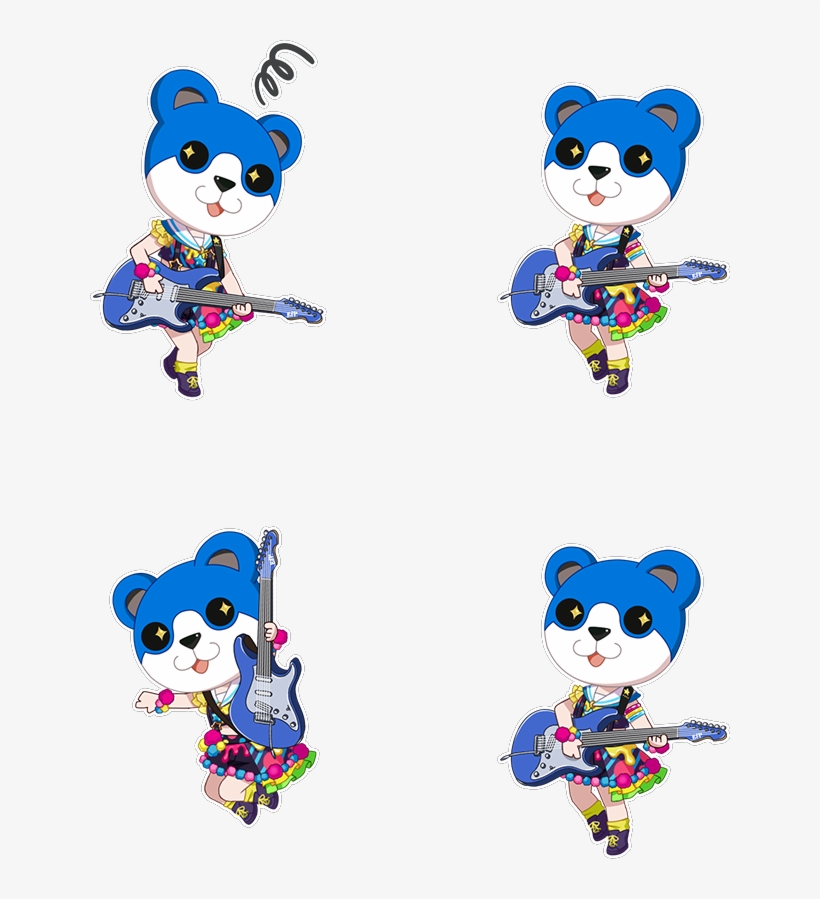 Here Are The Poppin'party April Fools Chibis, transparent png download