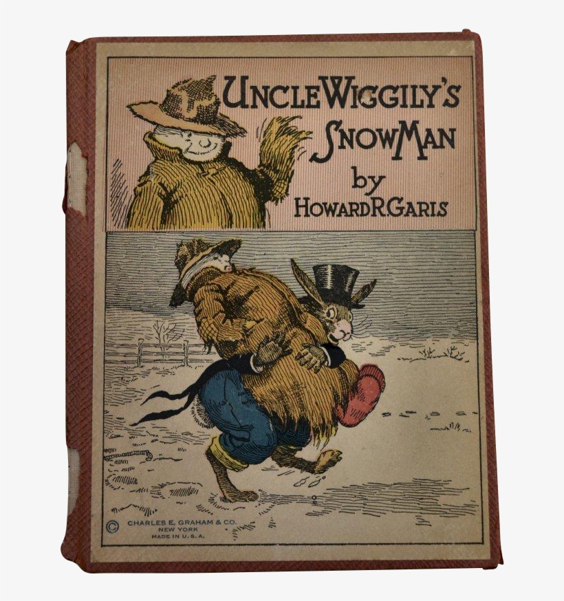 1920 Uncle Wiggily's Snow Man, 1st Edition, Howard - Book, transparent png download