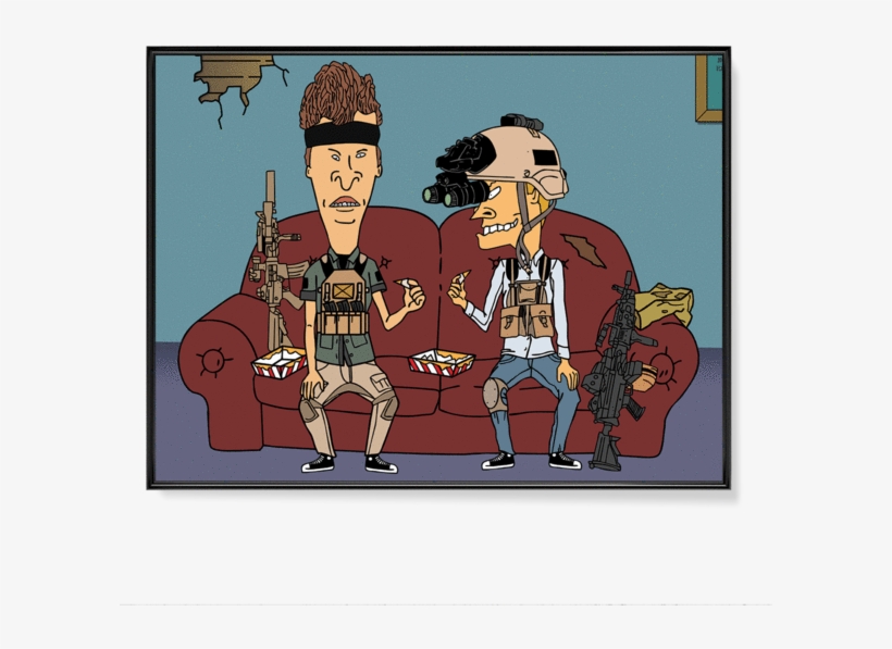 Operator Beavis And Butthead Poster - Beavis And Butthead Canvas, transparent png download