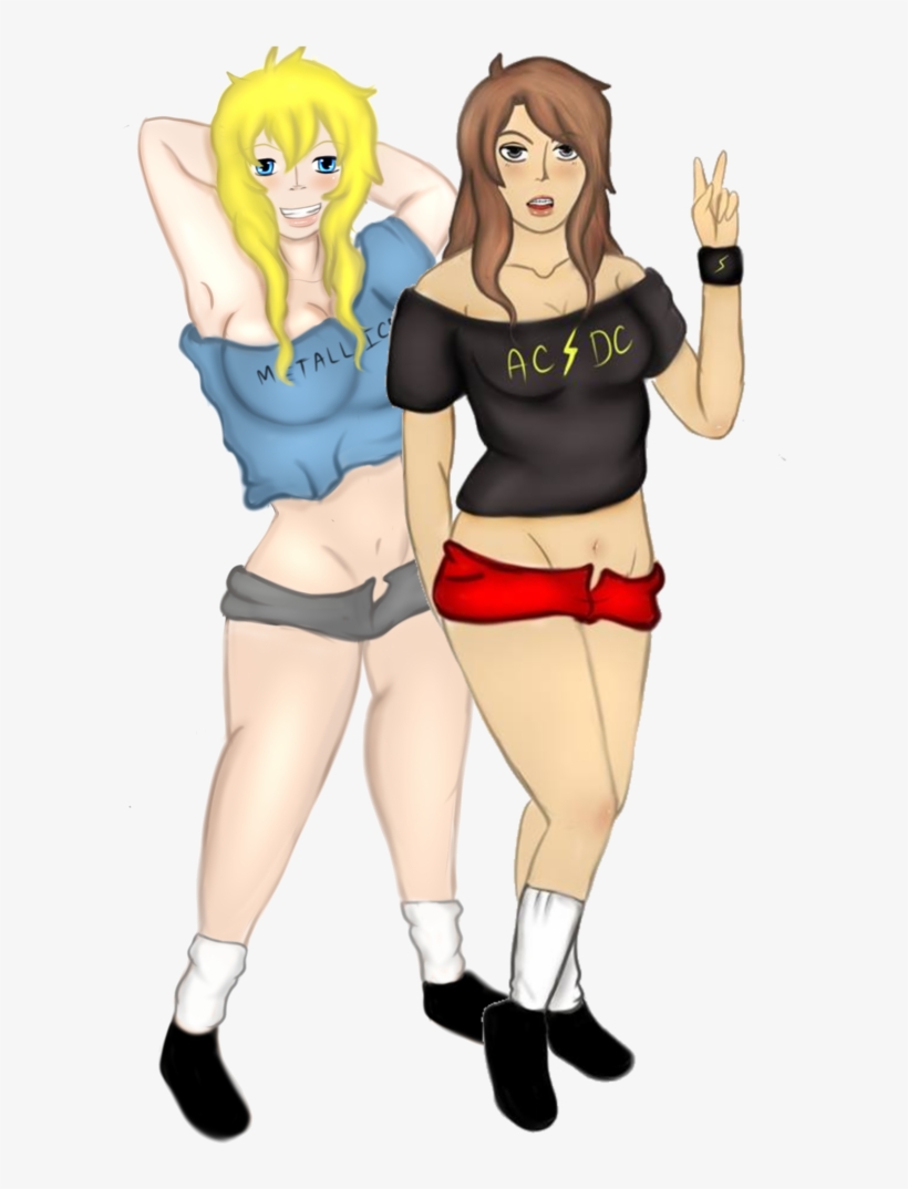 Female Beavis And Female Butthead Re Upload By Xthcx-d731o7p - Female Beavis And Butthead, transparent png download