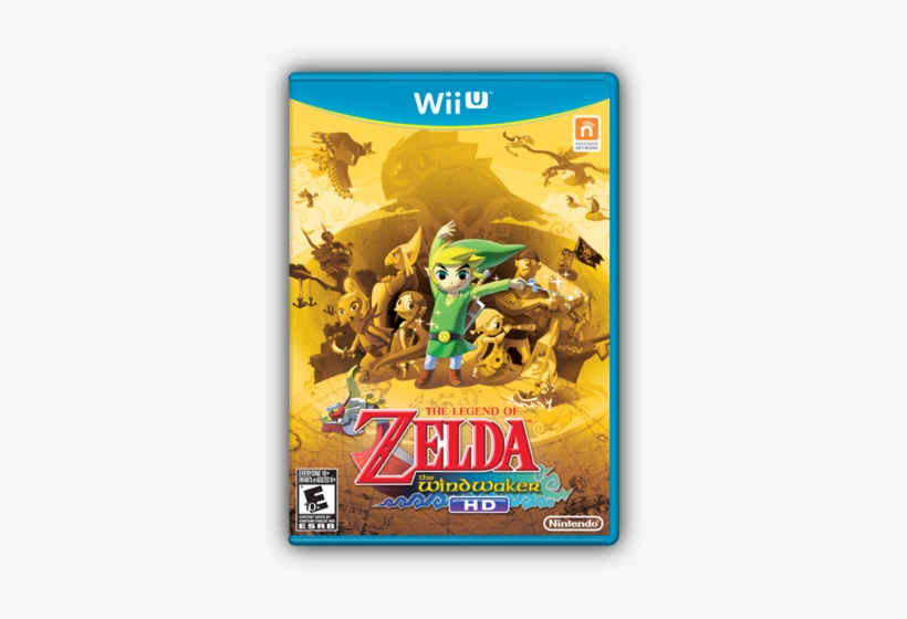 Buy The Wind Waker Hd On Amazon Usa Amazon Canada Amazon - Legend Of Zelda: The Wind Waker [wii U Game], transparent png download