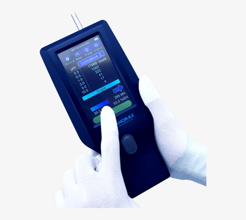 Contador De Partículas Kp-3888 Maletin - Kanomax 3889 6-channel Handheld Laser Particle Counter, transparent png download