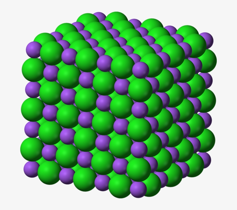Hoy En Día Sabemos Que La Materia Está Formada Por - Sodium Chloride, transparent png download