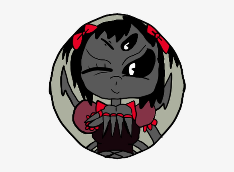 Cupheadtale ~ Black Widower Mugshot - Cartoon, transparent png download