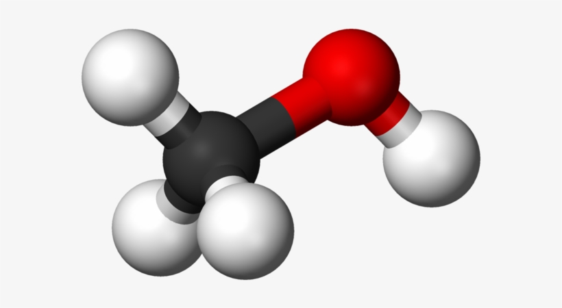 640px Methanol 3d Balls - Molecules Clipart, transparent png download