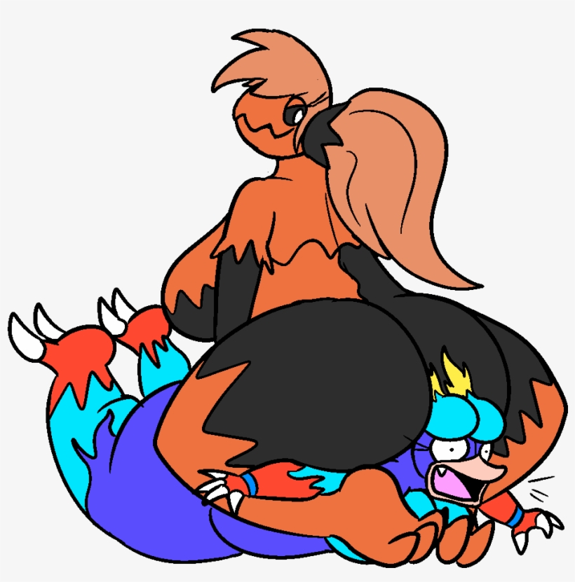 The Wild Chomp Pins A Magmar [com] - Magmar, transparent png download
