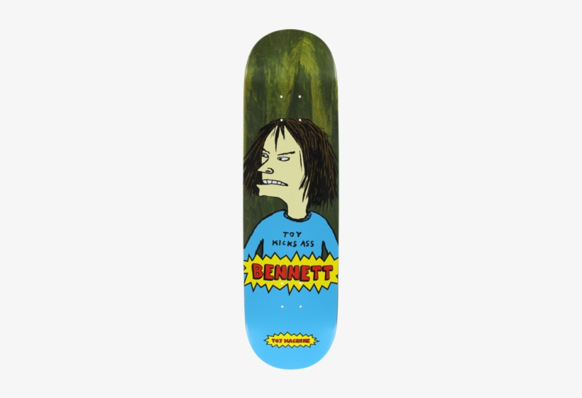 Toy Machine Bennett Beavis Skateboard Deck - Toy Machine Deck Board, transparent png download