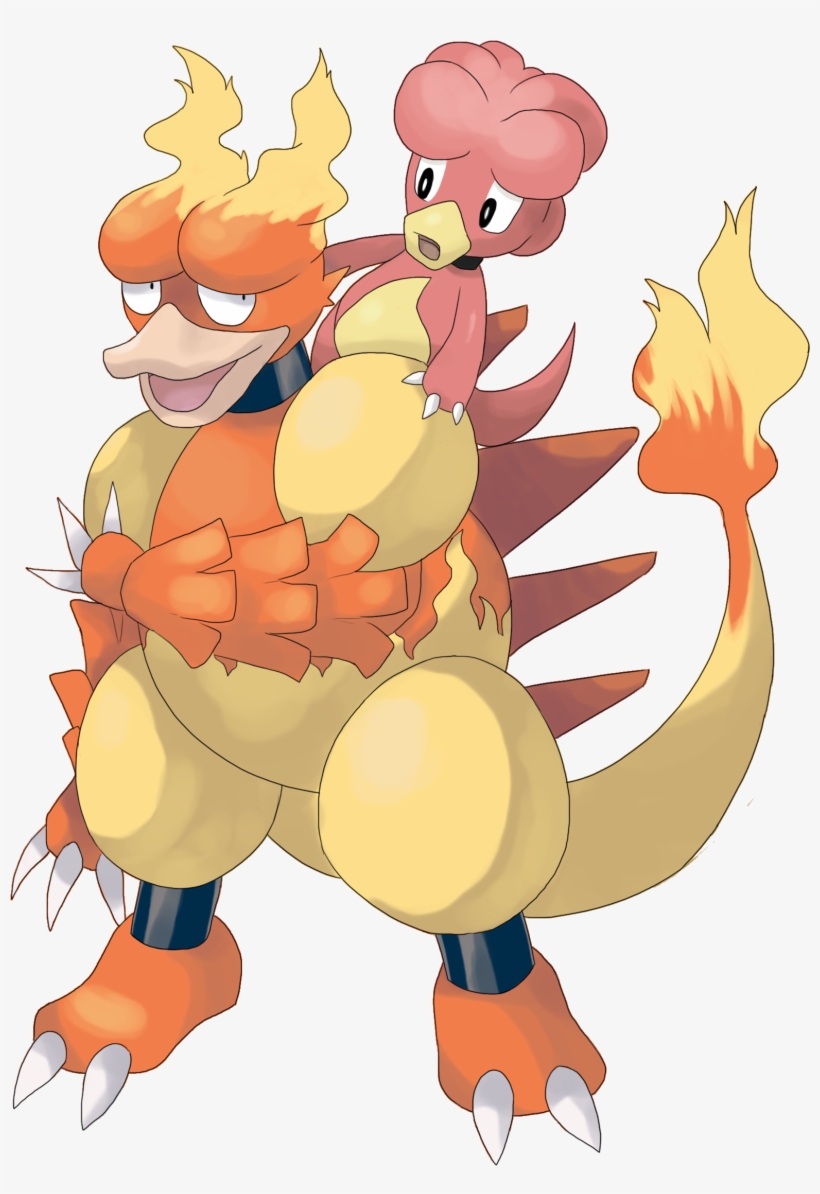 Magmar And Magby - Magby Magmar, transparent png download