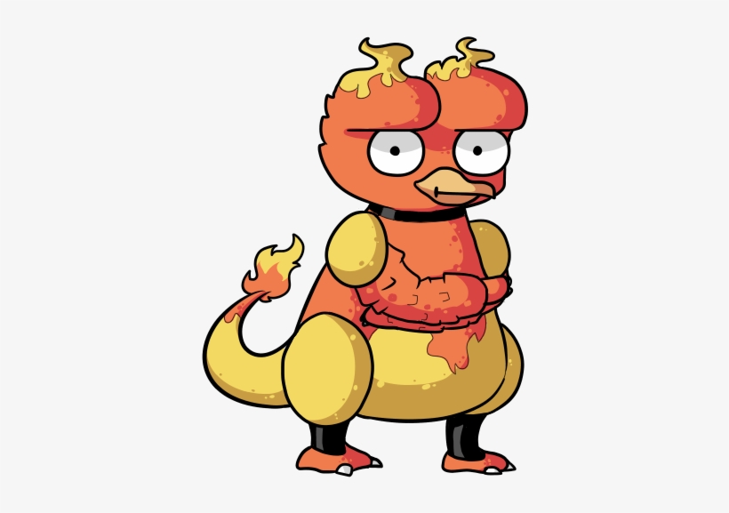 #126- Magmar - Cartoon, transparent png download