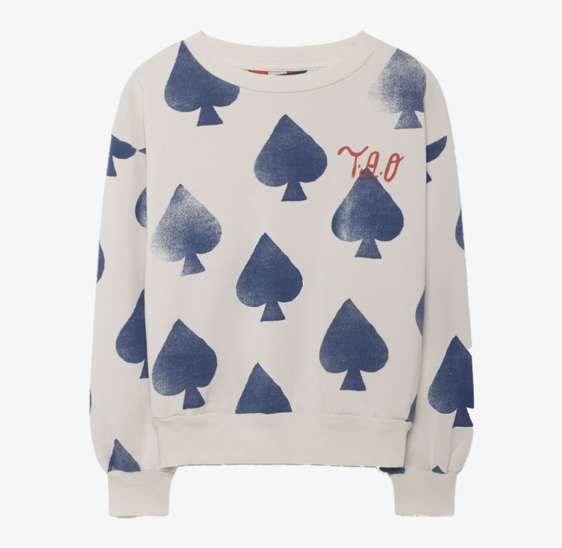 The Animals Observatory Bear Kids Sweatshirt Spades - Sweatshirt, transparent png download