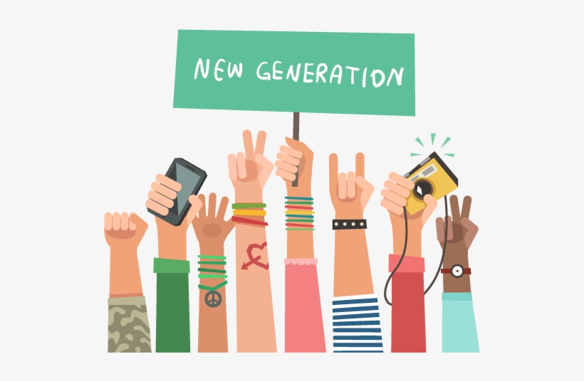 Protesta-millennials - Preferences Of The Technology Generation, transparent png download