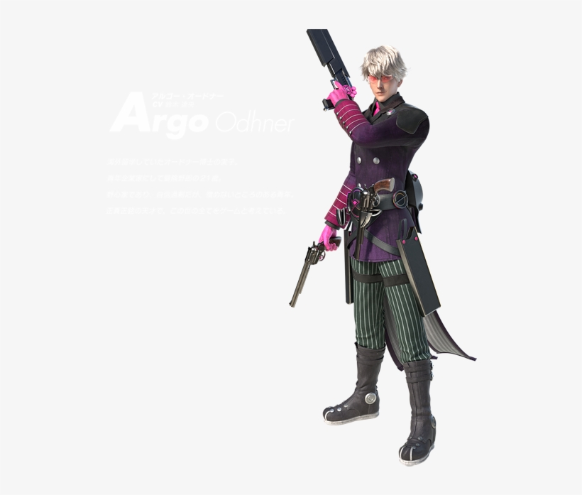 Les Profiles Des Personnages, Le Visuel Principal Et - Gunslinger Stratos Transparent, transparent png download