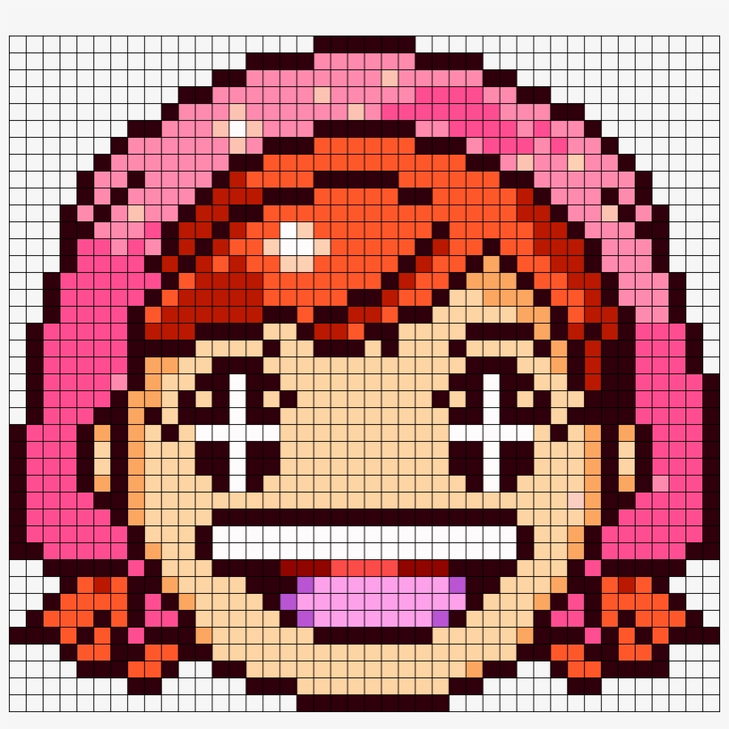 Cooking Mama Perler Bead Pattern / Bead Sprite Cooking Mama Perler
