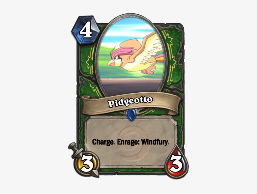 Pidgeotto , - Hearthstone Hunter Card Concept, transparent png download